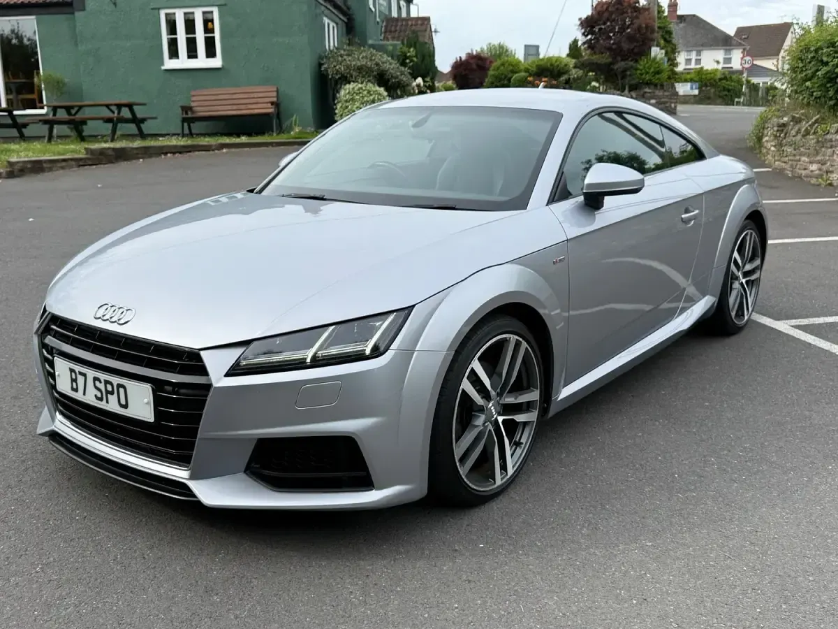 Used Audi TT S-Line 184 HP (135 kW) 2015 Silver Coupe
