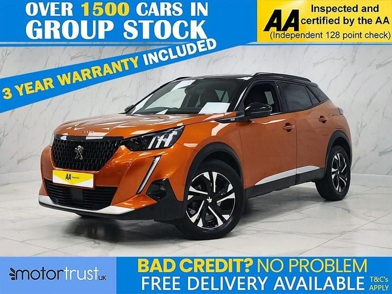 Used Peugeot 2008 GT 130 HP (95 kW) 2021 Orange SUV