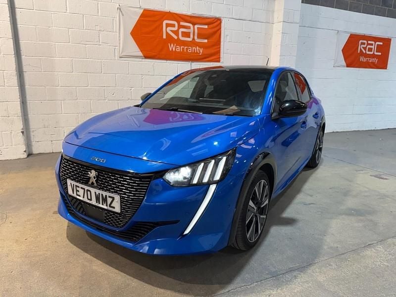 Blue Used 2021 Peugeot 208 Premium Hatchback | £12,495 (Good price) - Image 1/4