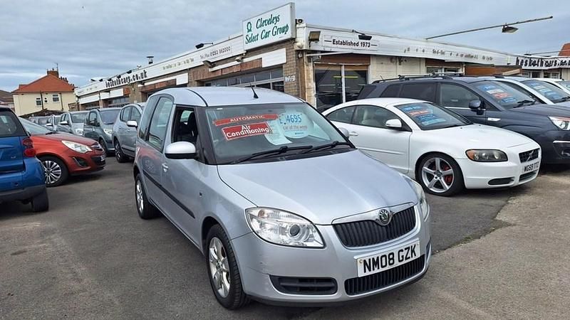 Used Skoda Roomster 105 HP (77 kW) 2008 Silver MPV