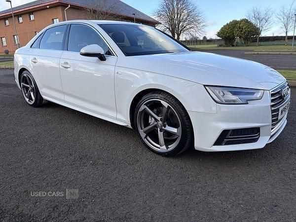 Used Audi A4 S-Line 2016 White Sedan