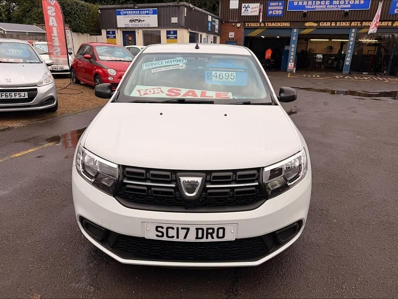 Used Dacia Sandero Ambiance 2017 White Hatchback