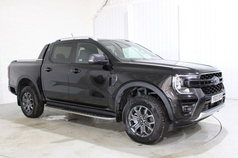 Black Used 2023 Ford Ranger Wildtrack Pickup | £29,495 (Super price) - Image 1/4