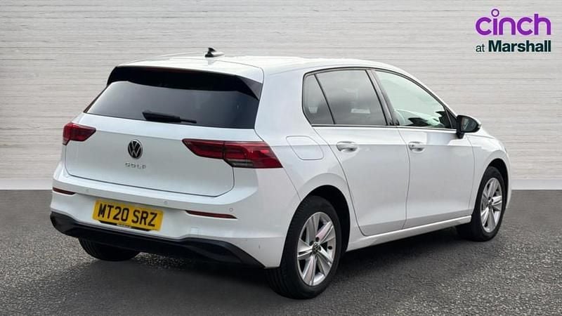 Used VW Golf VIII Life 115 HP (84 kW) 2020 White Hatchback