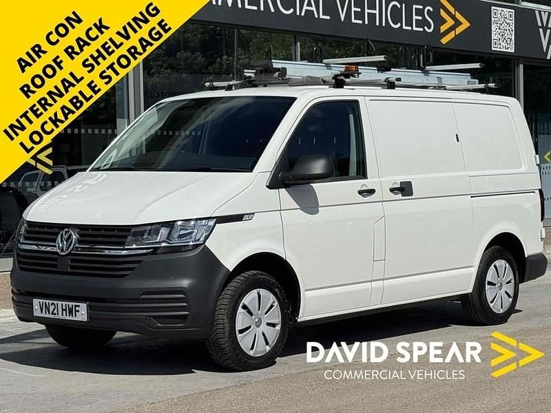White Used 2021 VW T6.1 Startline Van | £18,290 (Super price) - Image 1/3