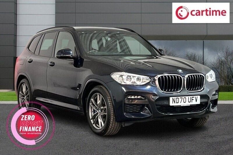 Black Used 2021 BMW X3 M Sport SUV | £24,750 (Super price) - Image 1/3