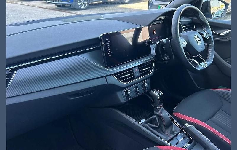 Used Skoda Scala Monte Carlo 108 HP (79 kW) 2022 Blue Hatchback