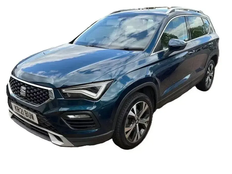 Usado Seat Ateca SE Technology 150 CV (110 kW) 2021 Azul SUV