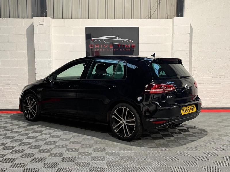 Used VW Golf VII GTD 2016 Black Hatchback