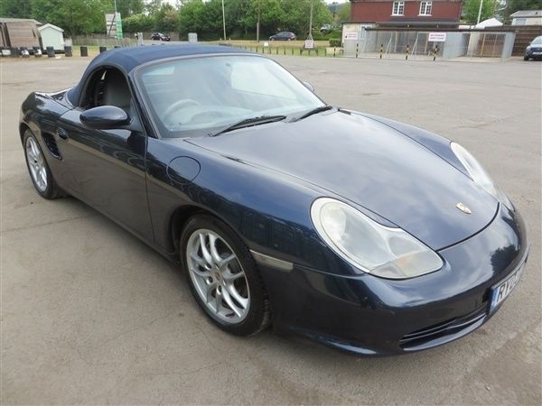 Blue Used 2003 Porsche 986 Boxster Cabriolet | £6,295 (Fair price) - Image 1/1