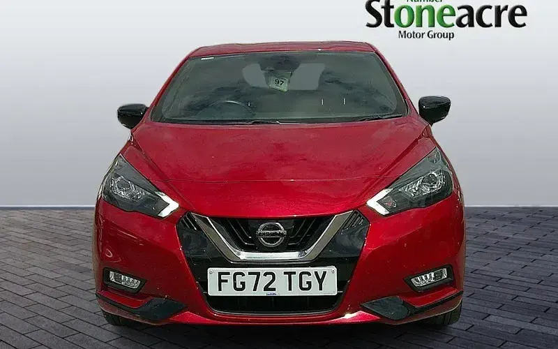 Used Nissan Micra 101 HP (74 kW) 2019 Red Hatchback
