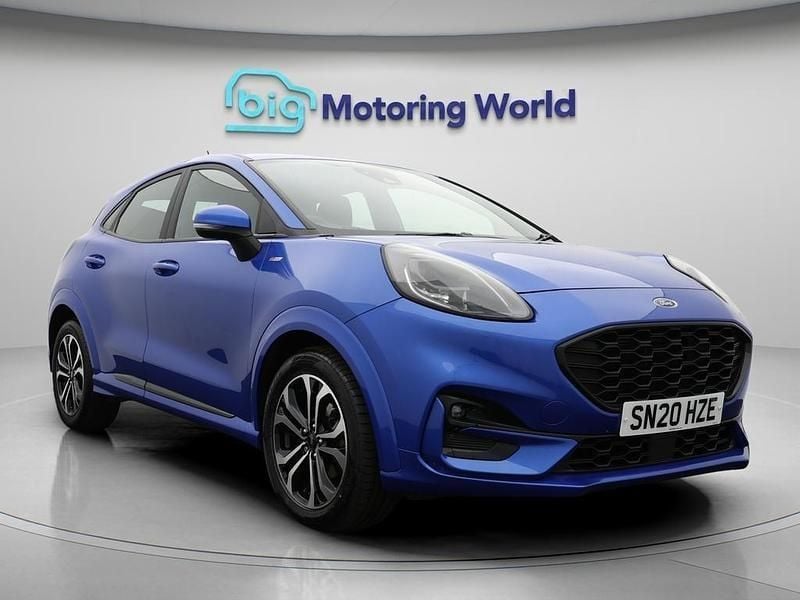 Blue Used 2020 Ford Puma ST-Line Hatchback | £13,700 (Good price) - Image 1/4