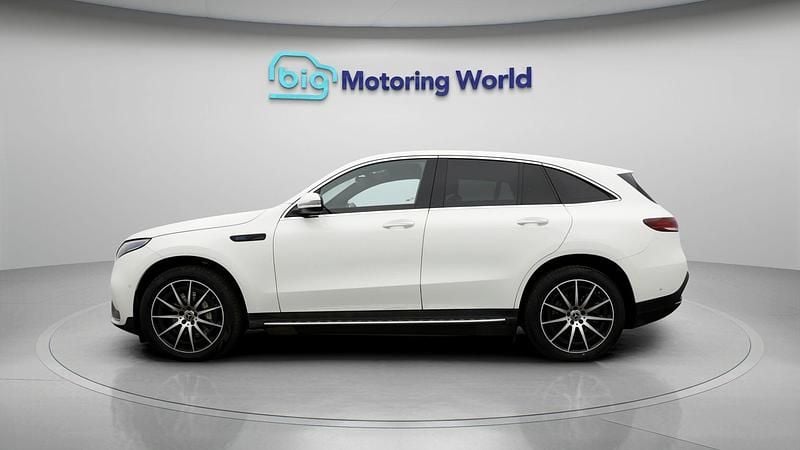 Used Mercedes EQC400 AMG line 300 kW (408 HP) 2021 White SUV