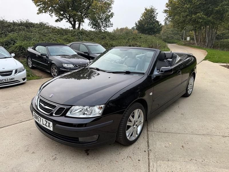 Used Saab 9-3 Cabriolet Anniversary 2007 Black Cabriolet
