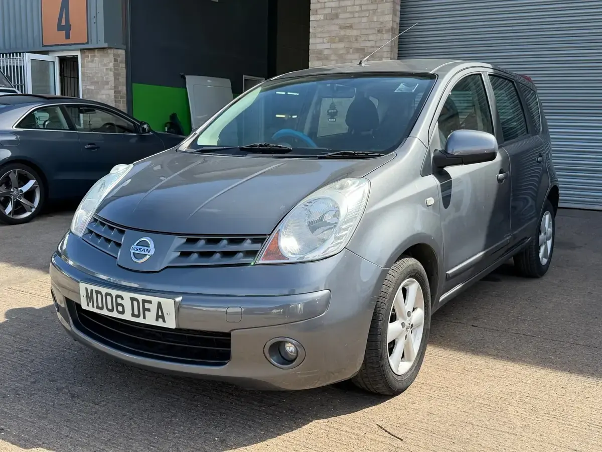 Used Nissan Note SE 110 HP (80 kW) 2006 Grey Hatchback