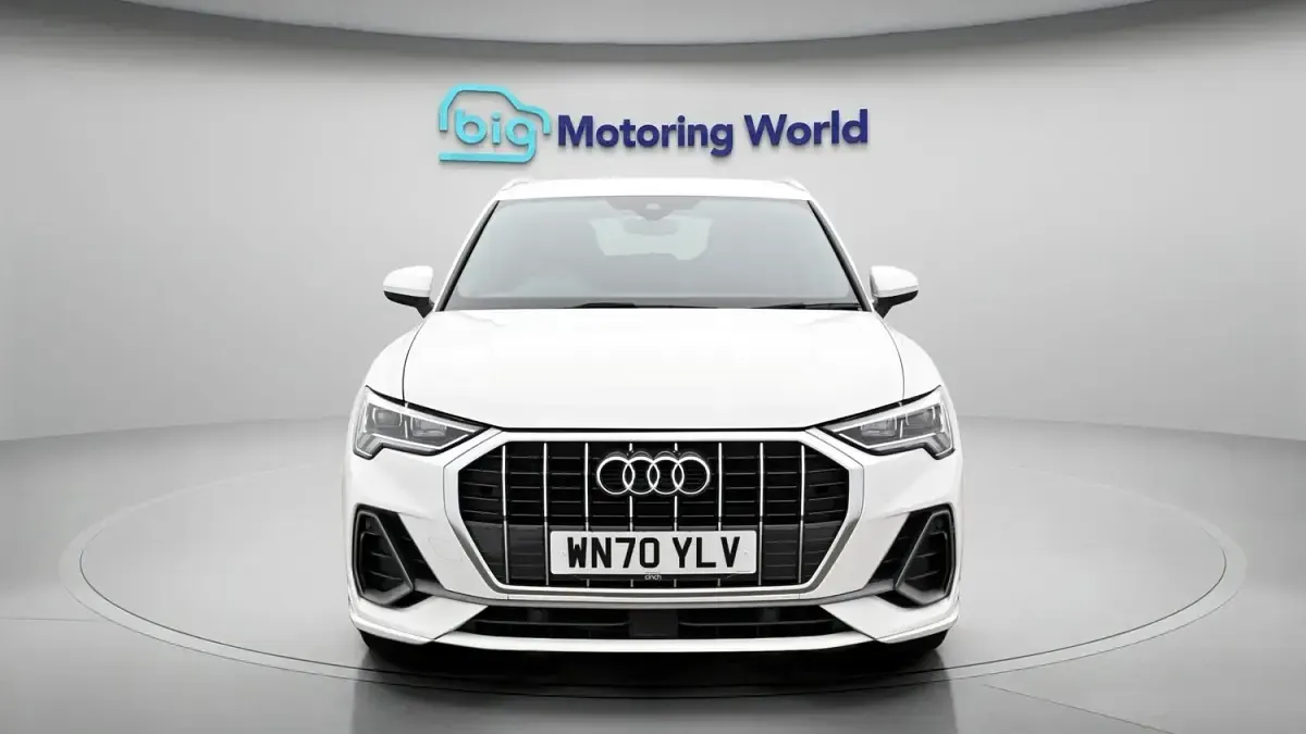 Used Audi Q3 S-Line 150 HP (110 kW) 2020 White SUV