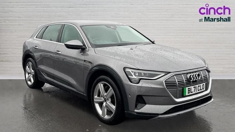 Grey Used 2021 Audi e-tron Advanced SUV | £18,549 (Super price) - Image 1/4