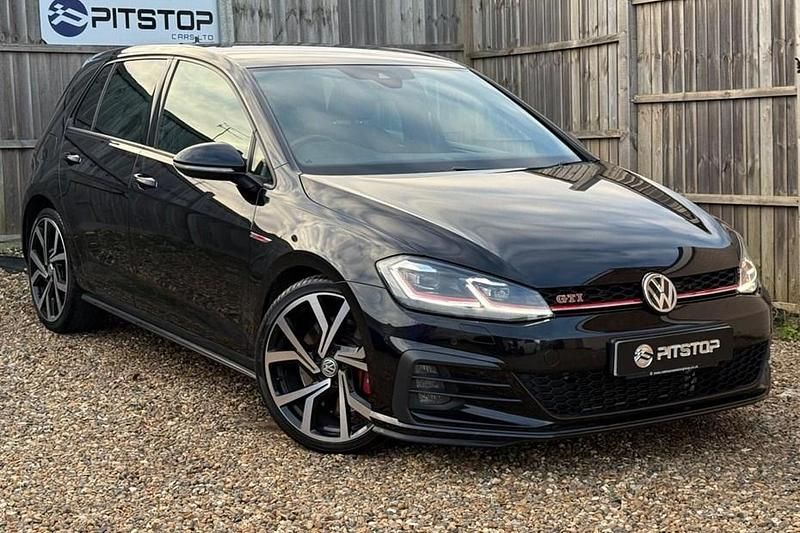 Black Used 2019 VW Golf VII GTI Hatchback | £14,895 (Good price) - Image 1/1