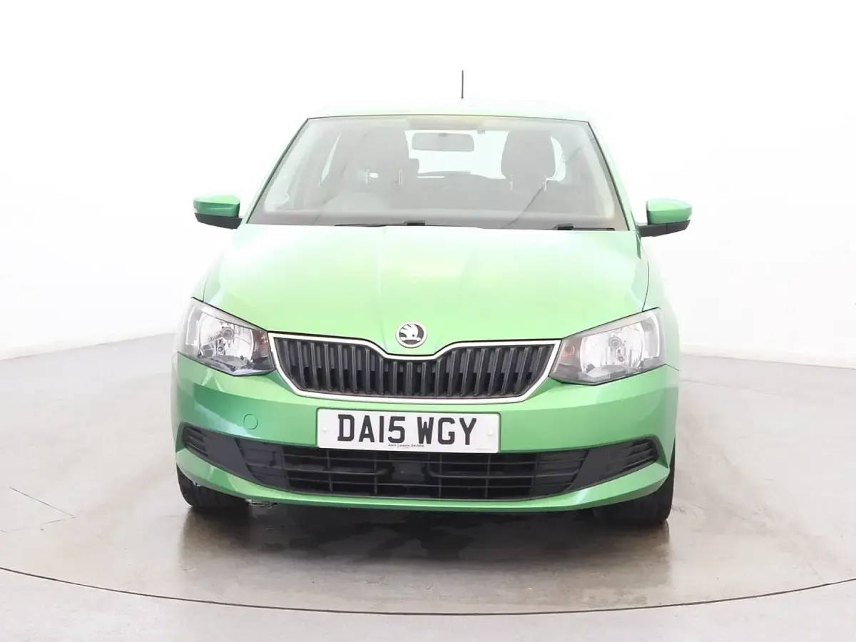 Used Skoda Fabia SE 60 HP (44 kW) 2015 Green Hatchback