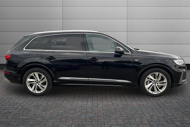 Used Audi Q7 S-Line 381 HP (280 kW) 2021 Black SUV