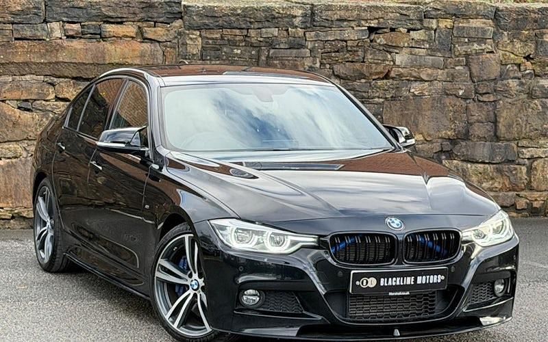 Black Used 2017 BMW 330 M Sport Sedan | £16,495 (Fair price) - Image 1/4