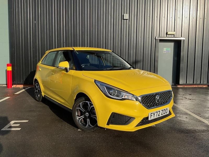 Yellow Used 2022 MG MG3 Excite Hatchback | £7,999 (Fair price) - Image 1/4