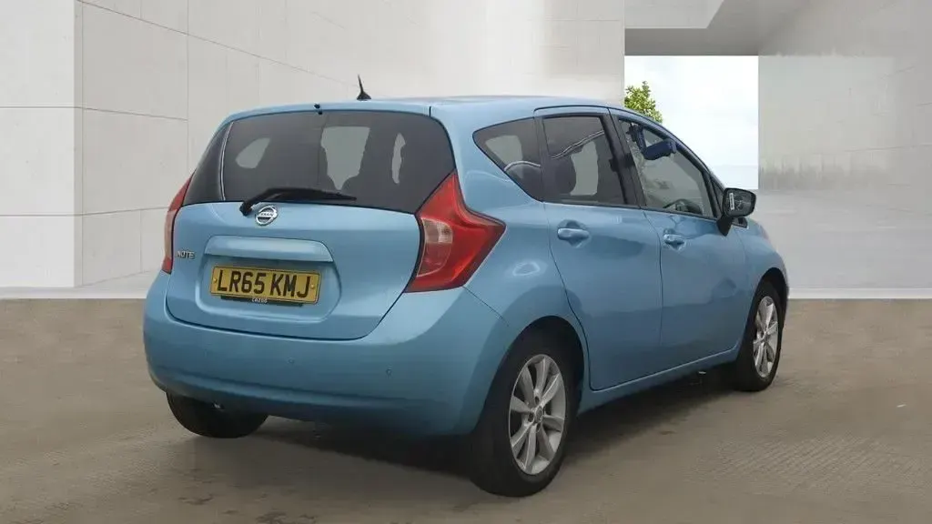 Used Nissan Note Acenta Premium 98 HP (72 kW) 2015 Blue Hatchback