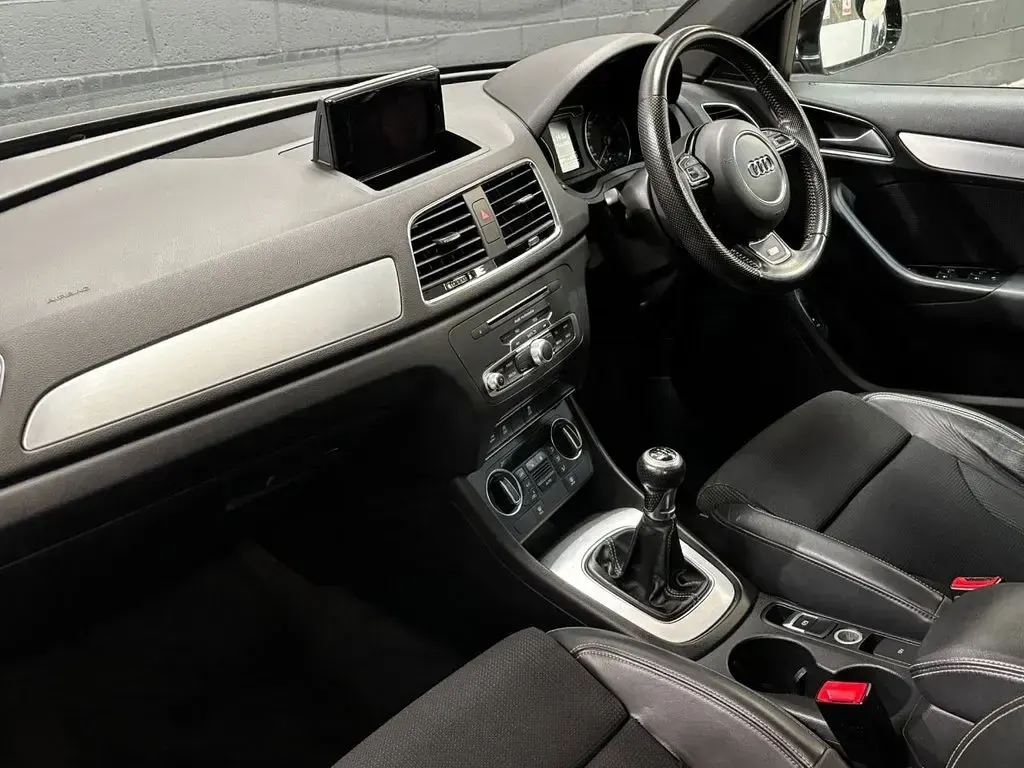 Used Audi Q3 S-Line 150 HP (110 kW) 2016 Black SUV