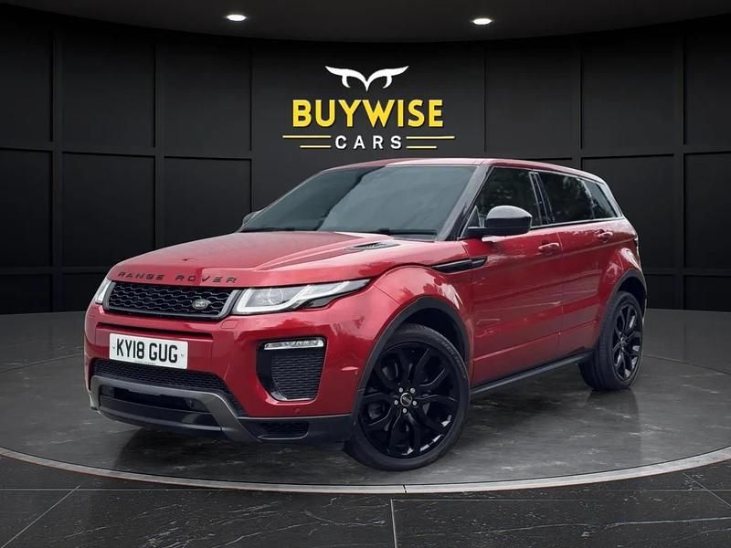 Red Used 2018 Land Rover Range Rover evoque HSE Dynamic Estate | £10,495 (Super price) - Image 1/4