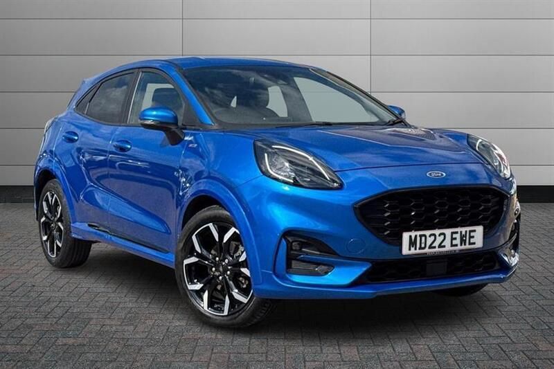 Blue Used 2022 Ford Puma ST-Line X Hatchback | £15,995 (Fair price) - Image 1/4