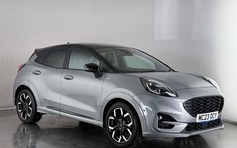 Silver Used 2023 Ford Puma Gen-E ST-Line X Hatchback | £15,900 (Fair price) - Image 1/3