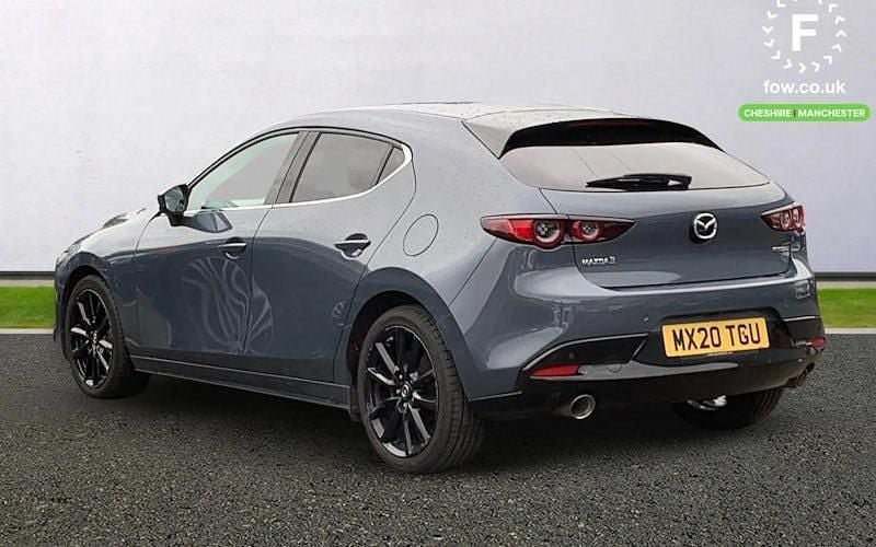 Begagnad Mazda 3 Inclusive 180 HK (132 kW) 2020 Grå Halvkombi