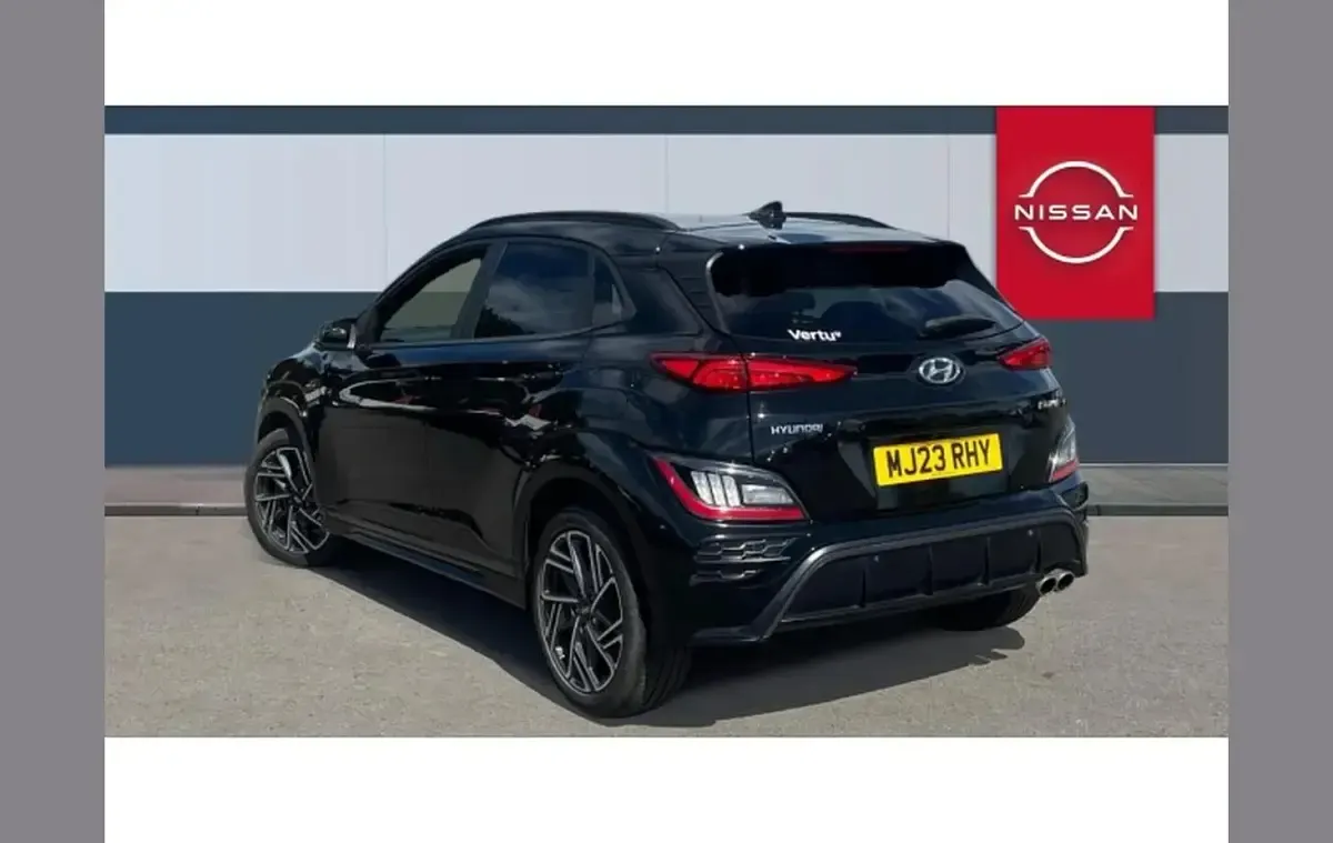 Used Hyundai Kona N Line 117 HP (86 kW) 2023 Black SUV