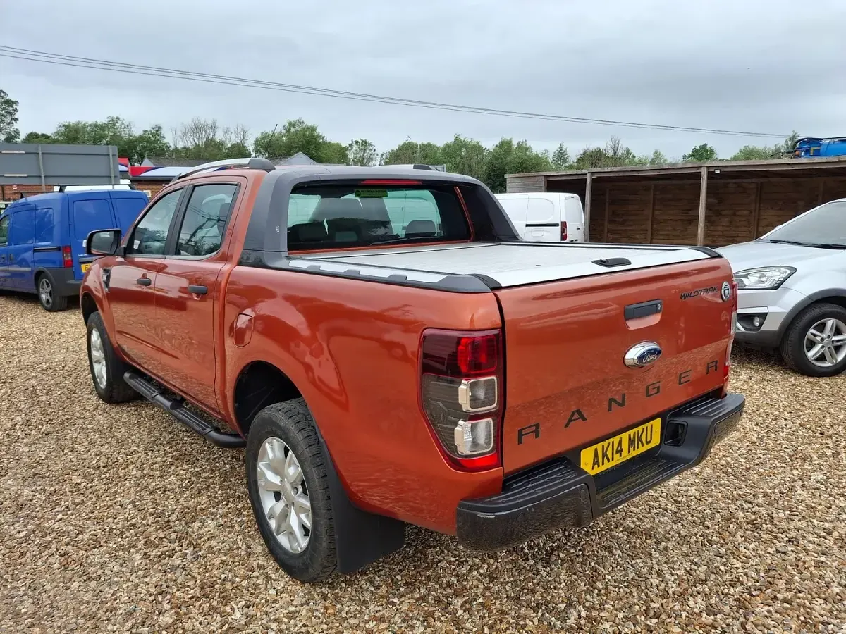 Used Ford Ranger Wildtrack 200 HP (147 kW) 2014 Orange Pickup