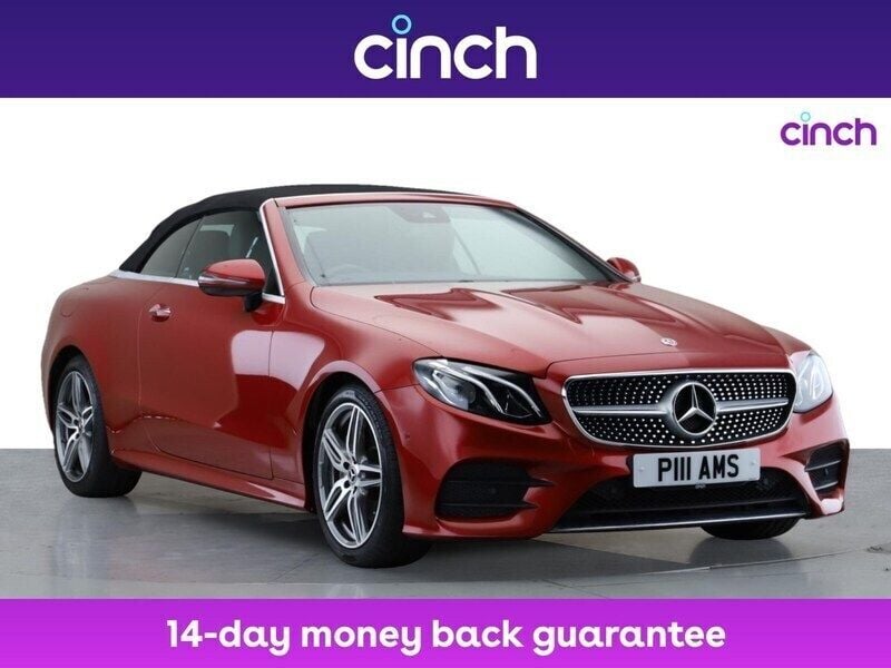 Red Used 2018 Mercedes E220 AMG Line Premium Cabriolet | £23,999 (A bit pricey) - Image 1/3