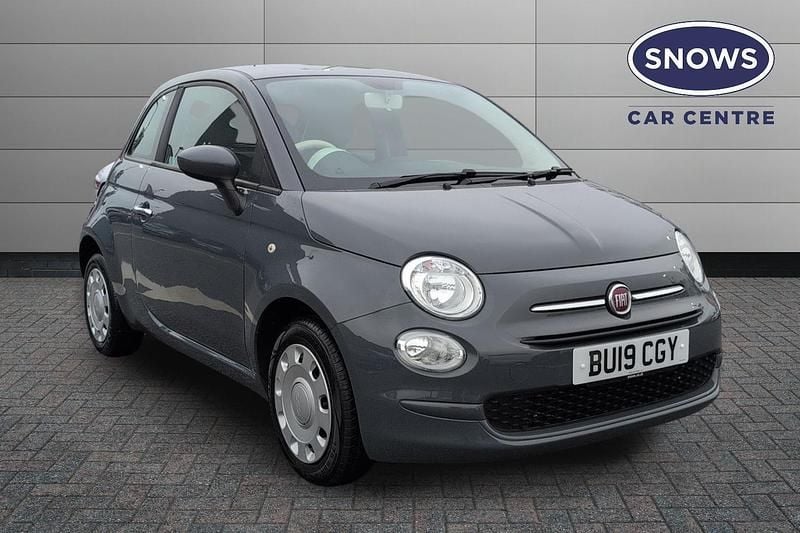 Grey Used 2019 Fiat 500 Pop Hatchback | £8,499 (Super price) - Image 1/4