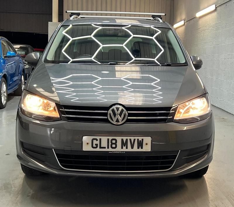 Used VW Sharan SE 177 HP (130 kW) 2018 Black MPV