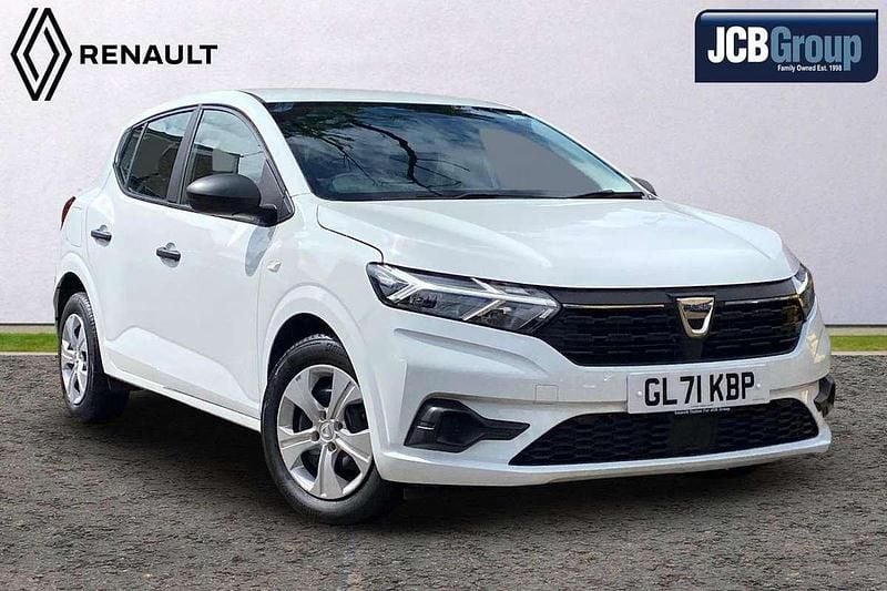 White Used 2021 Dacia Sandero Essentiel Hatchback | £9,795 (Fair price) - Image 1/4