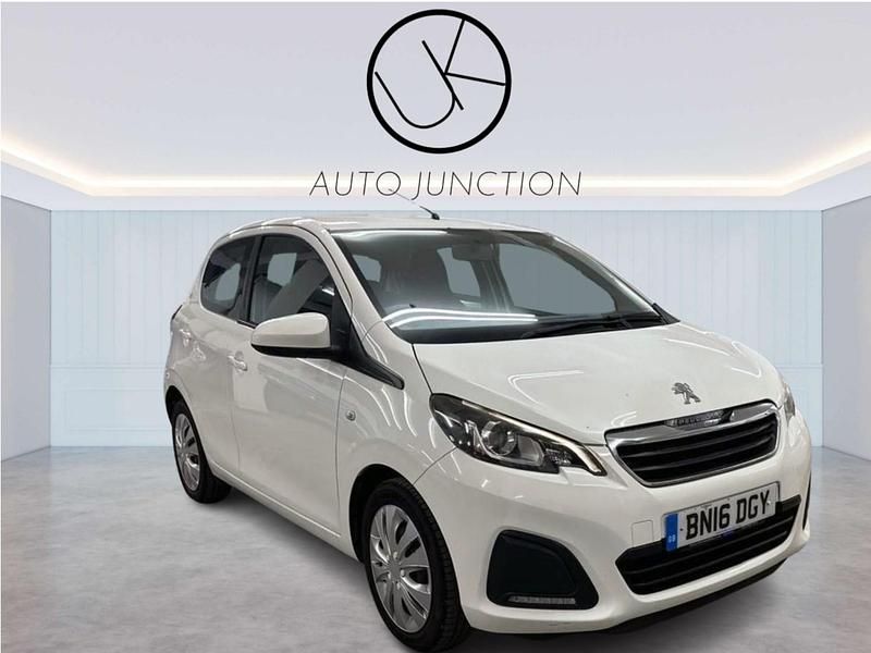 White Used 2016 Peugeot 108 Active Hatchback | £4,499 (Fair price) - Image 1/4