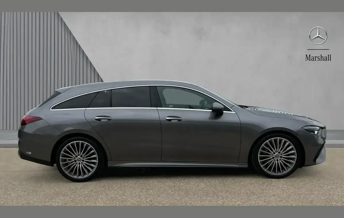 Used Mercedes CLA220 AMG Line Premium 190 HP (139 kW) 2025 Mountain grey metallic Sedan