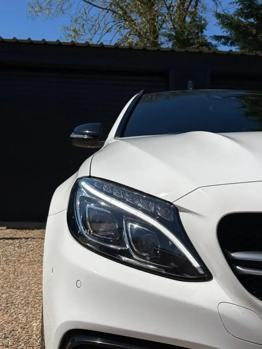 Begagnad Mercedes C63 AMG Premium 2017 Vit Kombi