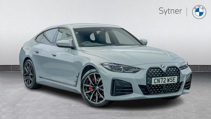 Grey Used 2022 BMW 420 Gran Coupé M Sport Coupe | £29,500 (Fair price) - Image 1/4