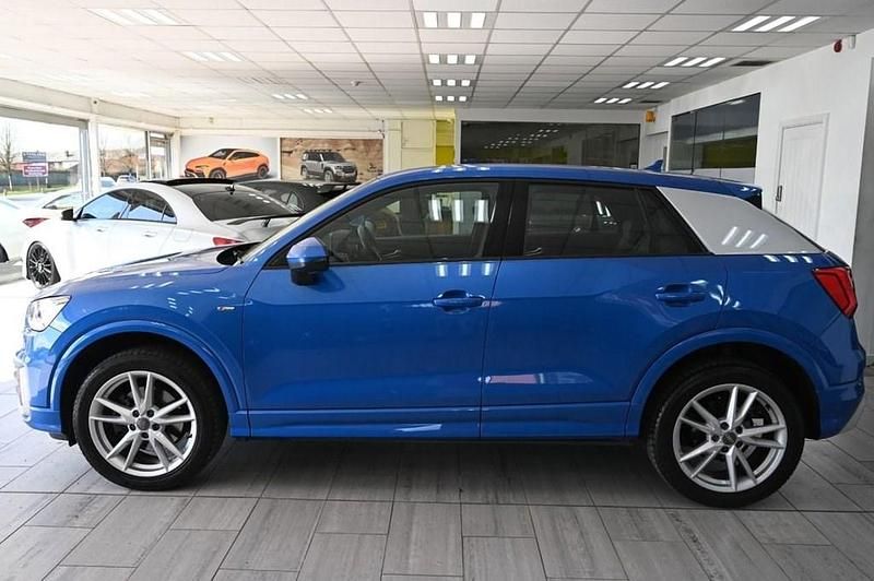 Used Audi Q2 S-Line 150 HP (110 kW) 2018 Blue SUV