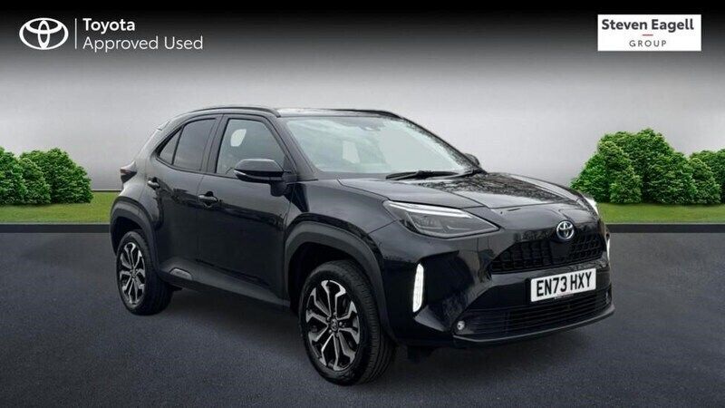 Black Used 2024 Toyota Yaris Hybrid Design Hatchback | £23,000 (Expensive) - Image 1/2