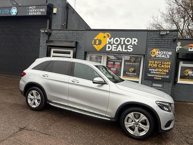 Used Mercedes GLC220 2018 Silver Estate
