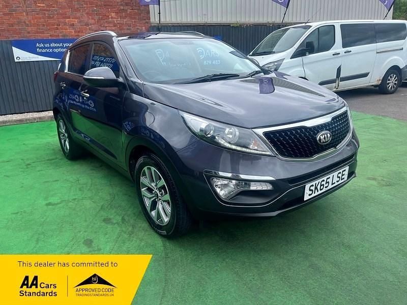 Silver Used 2015 Kia Sportage 2 SUV | £5,995 (Fair price) - Image 1/2