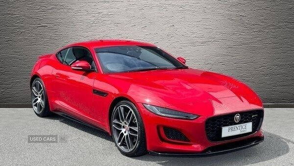 Red Used 2022 Jaguar F-Type R-Dynamic Coupe | £36,495 (Super price) - Image 1/4