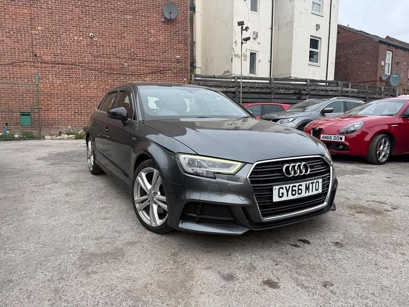 Used Audi A3 Sportback S-Line 184 HP (135 kW) 2016 Grey Hatchback