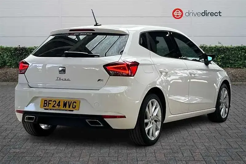 Used Seat Ibiza FR 2024 White Hatchback