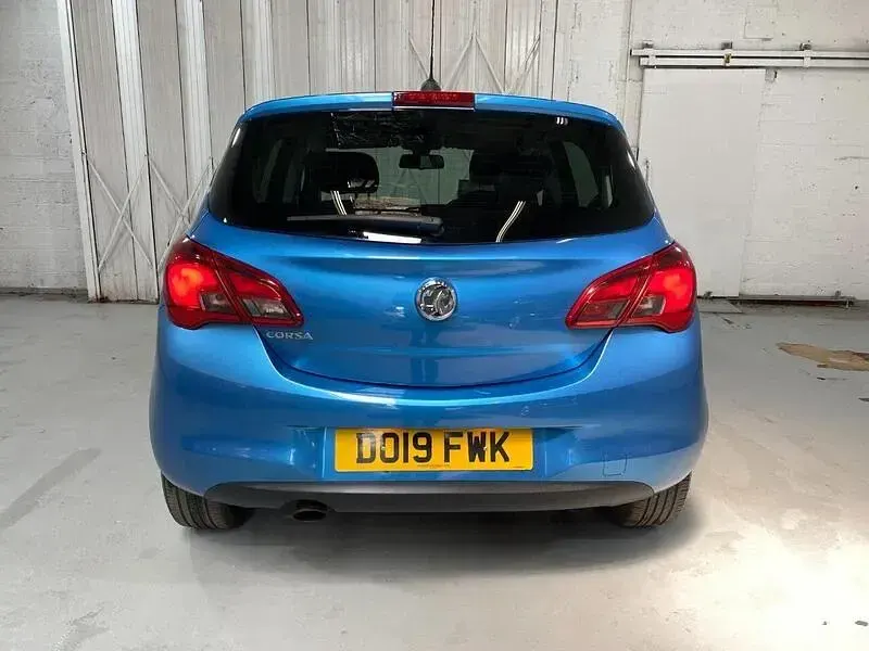 Used Vauxhall Corsa 75 HP (55 kW) 2019 Blue Hatchback
